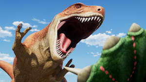 第23話 【レギュラーマッチ】ティラノサウルス VS トリケラトプス