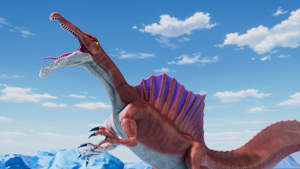 第32話 【レギュラーマッチ】ティラノサウルス VS スピノサウルス