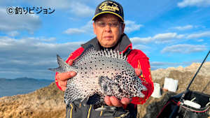 G WORLD 40 / 厳寒期の五島灘 5キロオーバーのイシダイを求める