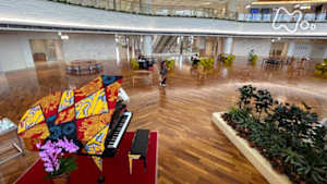 街角ピアノ　那覇空港