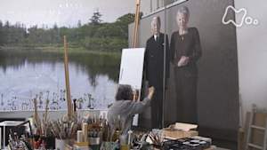 ＢＳ１ＳＰ　天皇・皇后の肖像画