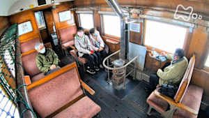 ドキュメント７２時間　真冬の津軽の列車にて