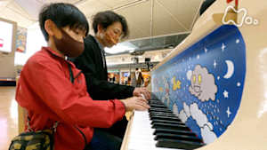 街角ピアノ　中部国際空港