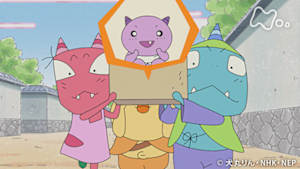 アニメ　おじゃる丸　クリッキーのびっくり箱
