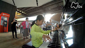 街角ピアノ　シンガポール