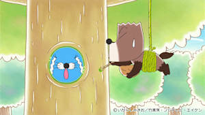 ぼのぼの ＃463 出ちゃう？入っちゃう？しまっちゃう？