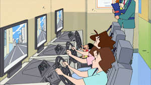 むさえちゃんの自動車教習だゾ