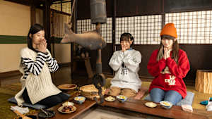 アリスさんちの囲炉裏端 第7話 親友と栗拾い