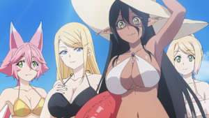 ちょっとだけ愛が重いダークエルフが異世界から追いかけてきた【オンエア版】 第11話 海の誘惑？