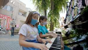 街角ピアノ　東京　三ノ輪