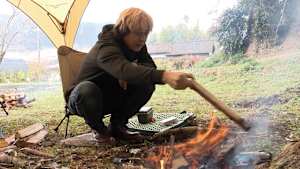 ＃132 俺の焚き火選手権前編心も爆ぜる色気ある炎を求めて