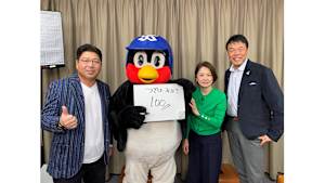つば九郎のカンペDEトーク　#3　　スワローズのつば九郎がアナウンサーに挑戦!?
