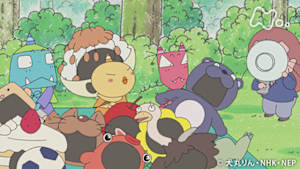 アニメ　おじゃる丸　多山　フリーマーケットへ行く