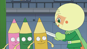 メロンパンナといろえんぴつ島