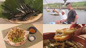 【追/見】オトコの釣りメシ 7 千葉県江戸川放水路のハゼ