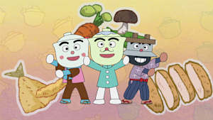 どんぶりまんトリオとおやこどんちゃん