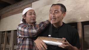 ＃139 雨夜のヒロシ村照らす脱線コンビの竹灯籠づくり