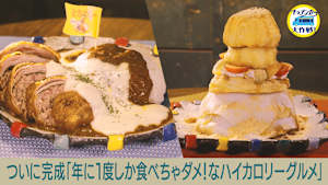 ついに完成！「年に1度しか食べちゃダメ！なハイカロリーグルメ」