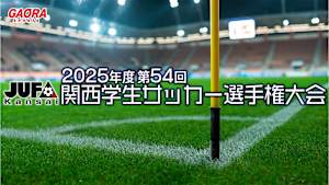 第54回 関西学生サッカー選手権大会 ＜決勝＞阪南大学vs京都産業大学