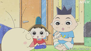 アニメ　おじゃる丸　何かがちがう電ボ