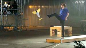 魔改造の夜　スリッパ跳ばし