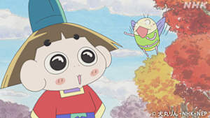 アニメ　おじゃる丸　思ったより早く着いてしまったおじゃる丸