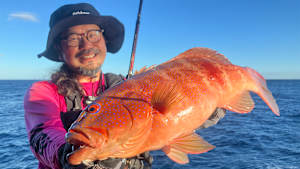 【追/見】海釣り幕営 10 究極の美味！甑島のスジアラ