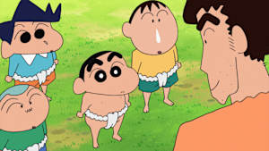 父ちゃんと相撲だゾ