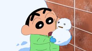 真夏の雪だるまだゾ