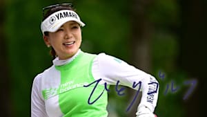 ひとりゴルフ 有村智恵