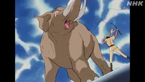 アニメーション紀行「マルコ・ポーロの冒険」　（３５）巨象の怒り