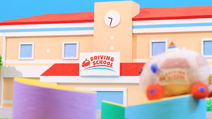 「PUI PUI モルカー」シリーズ PUI PUI モルカー DRIVING SCHOOL 第1話 ビル倒しちゃった！