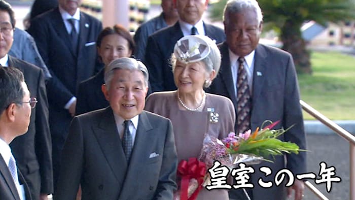 皇室この一年 皇室この一年　天皇皇后両陛下　戦後７０年慰霊の旅