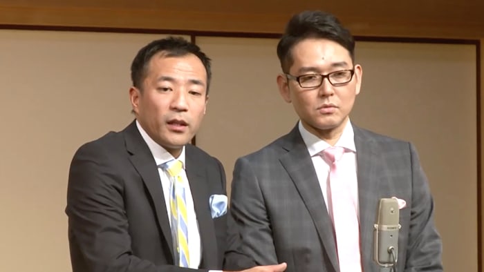 ナイツ独演会 顎を引いて頑張れ。