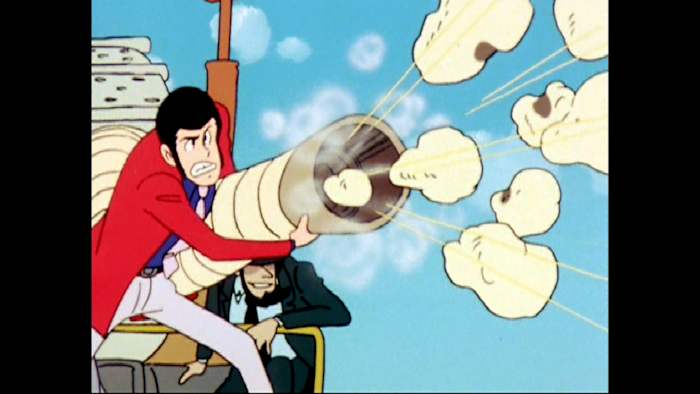 w７５　ルパン3世セル画【ルパン達とポップコーンマシン】動画付き w75 ルパン3世セル画【ルパン達とポップコーンマシン】動画付き w75