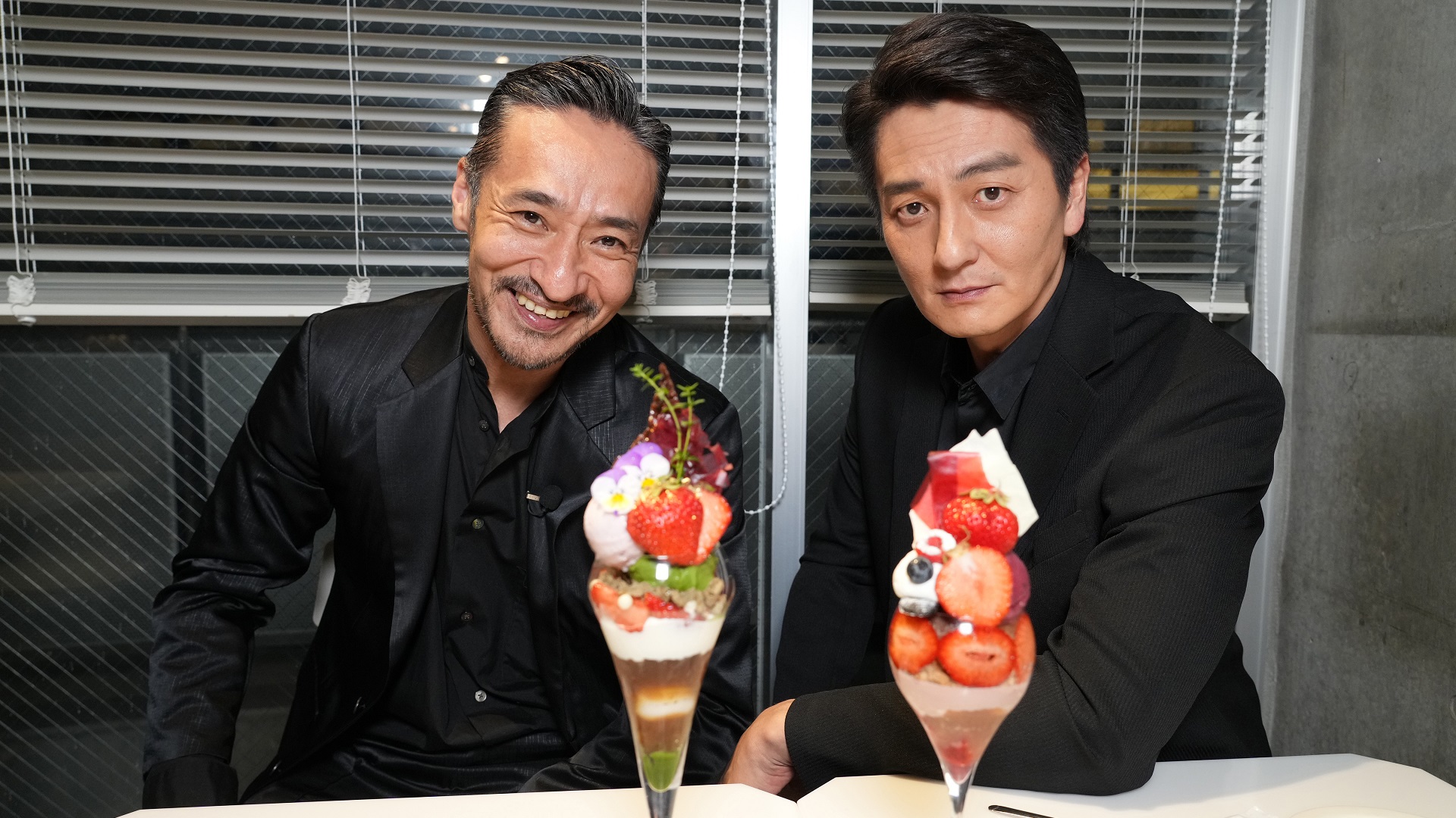 極道スイーツ～コワモテ俳優2人のぶらり絶品甘味巡り　#2「原宿 夜のシメパフェ」