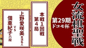 囲碁）第29期 ドコモ杯女流棋聖戦