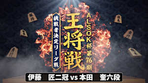 将棋）［生］ALSOK杯 第76期 王将戦 挑戦者決定リーグ戦