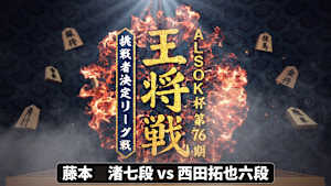 将棋）［生］ALSOK杯 第76期 王将戦 挑戦者決定リーグ戦