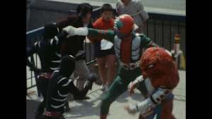 仮面ライダーV3 第16話 ミサイルを背おったヤモリ怪人！