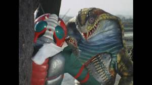 仮面ライダーV3 第5話 機関銃を持ったヘビ人間！