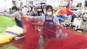 ドキュメント７２時間　生地とボタンと私