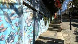 世界ふれあい街歩き　ぬくもりあふれる坂道　バルパライソ　～チリ～