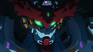 第1話 赤いガンダム