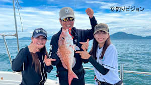 せとうち！ツリキャス 16 / しまなみエリア タイラバで夏の荒食いマダイを狙う