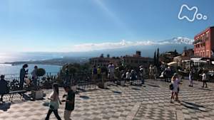 世界ふれあい街歩き　地中海の女神　シチリア島タオルミーナ　～イタリア～