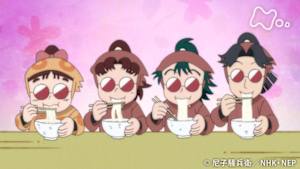アニメ　忍たま乱太郎　ドクタケのうどん屋さんの段