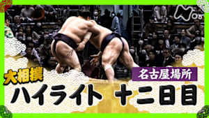 大相撲（２０２５年）　幕内の全取組　名古屋場所　十二日目