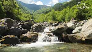 さわやか自然百景　南アルプス　野呂川