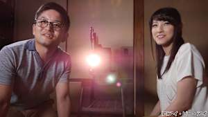 映像を撮られる美人若妻